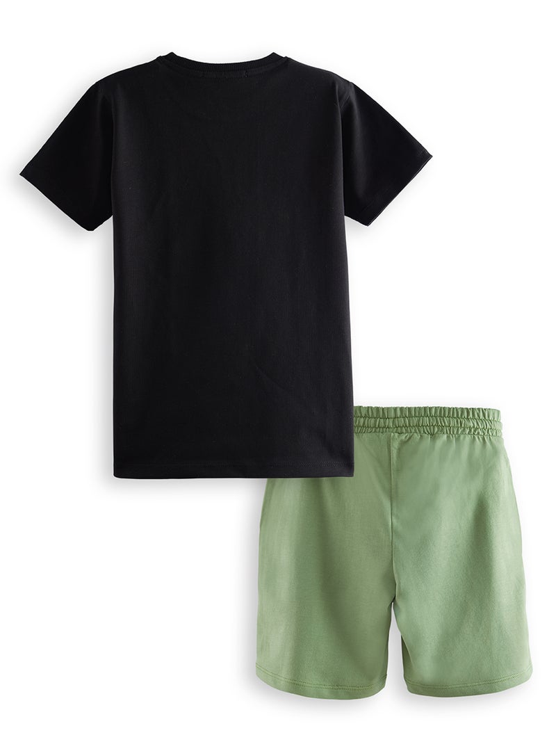 Denokids Start Game Boy T-shirt&Shorts Set - Image 4